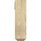 Ekena Millwork Olympic Craftsman Rough Sawn Bracket w/ Offset Brace, Douglas Fir, 6"W x 22"D x 22"H BKT0604X22X22OLY04RDF - alternate 4
